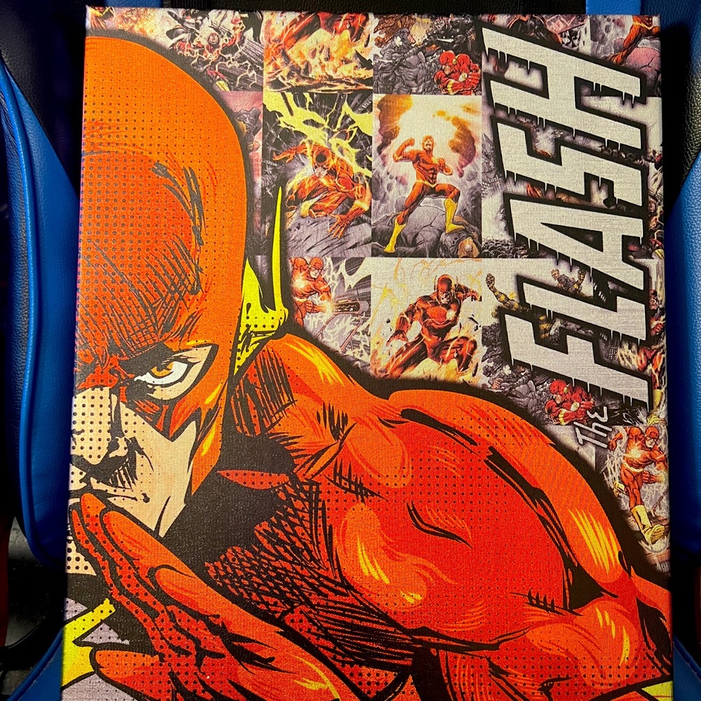 Flash DC canvas art